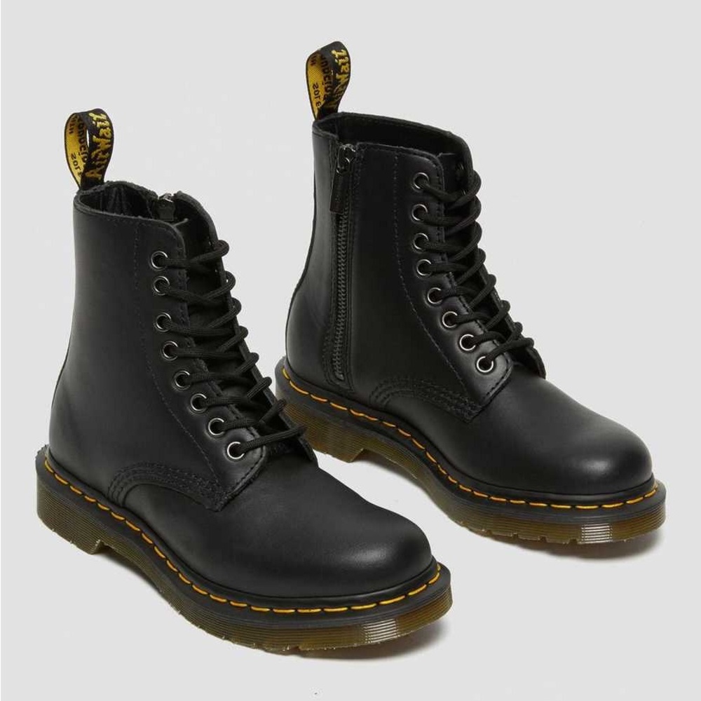1460 Women’s Pascal Nappa Zipper Boots